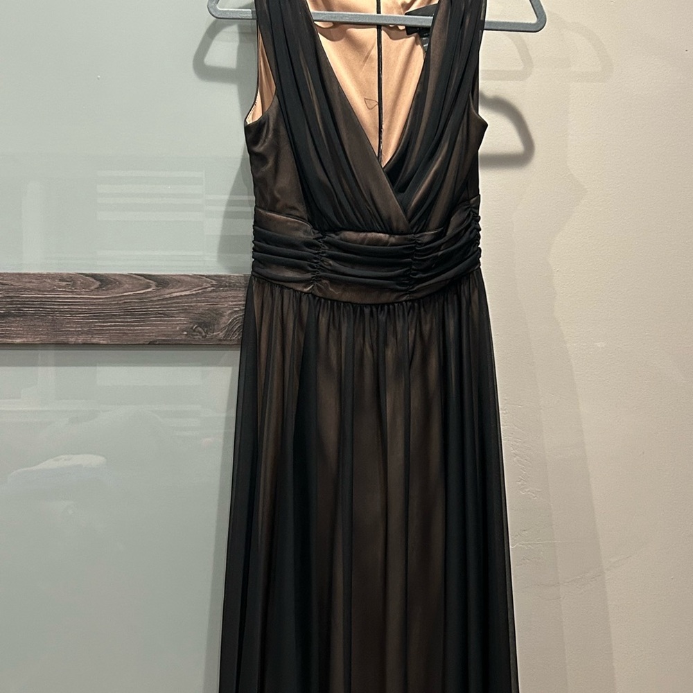Black cocktail dress